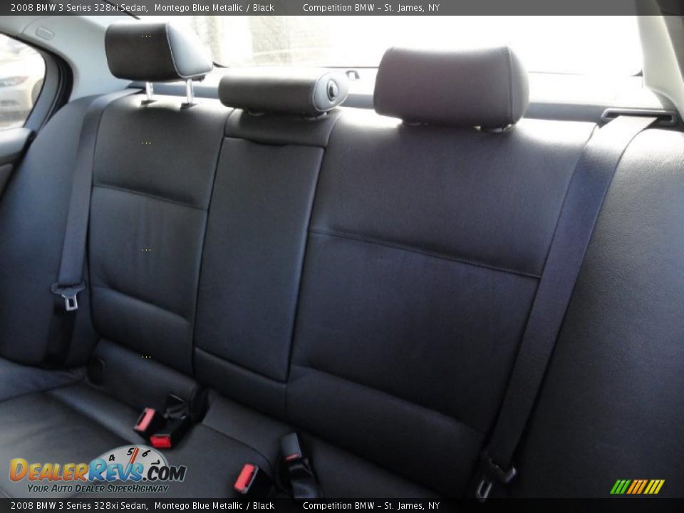 2008 BMW 3 Series 328xi Sedan Montego Blue Metallic / Black Photo #14