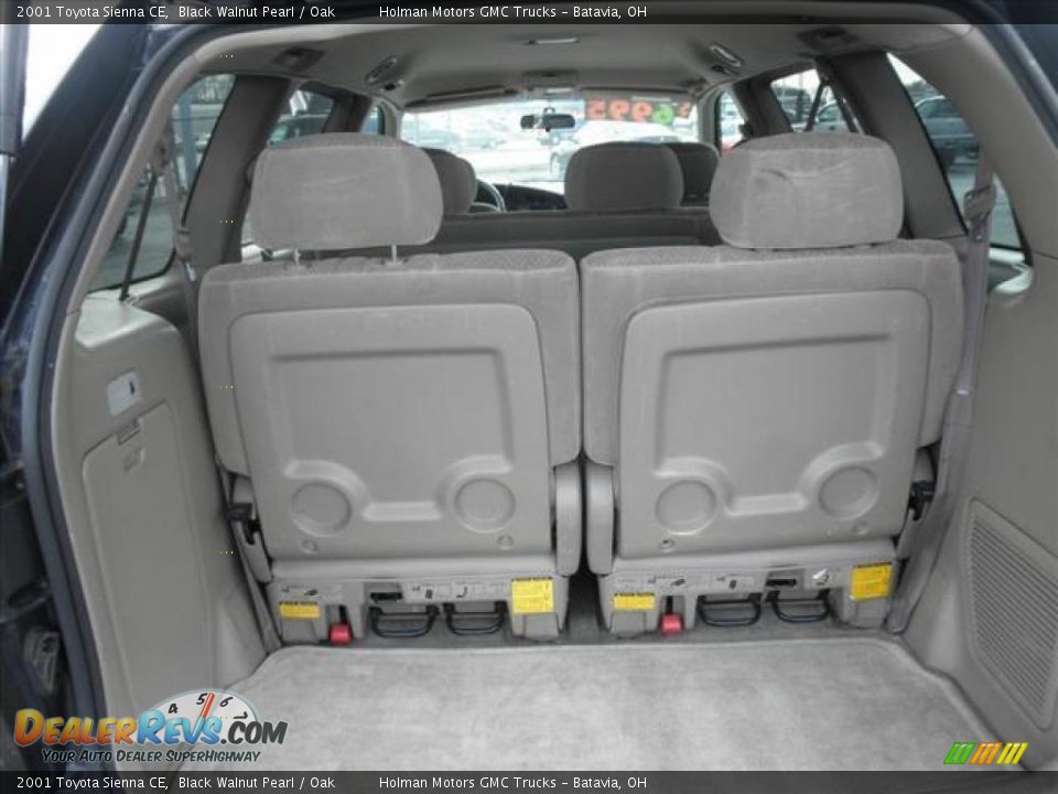 2001 Toyota Sienna CE Trunk Photo #15