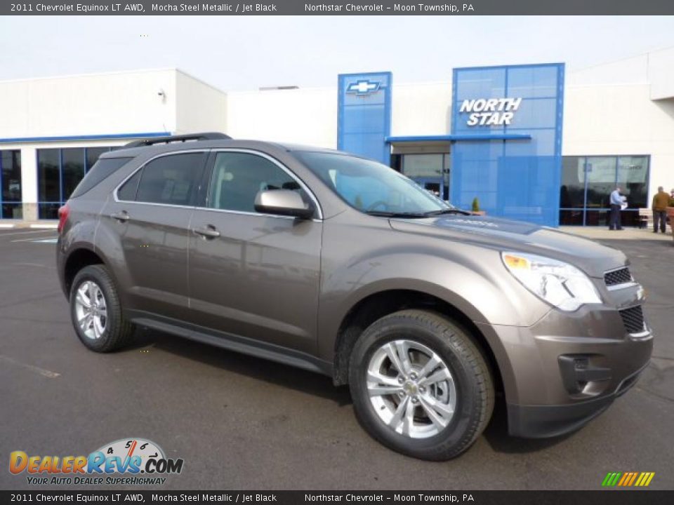 2011 Chevrolet Equinox LT AWD Mocha Steel Metallic / Jet Black Photo #1
