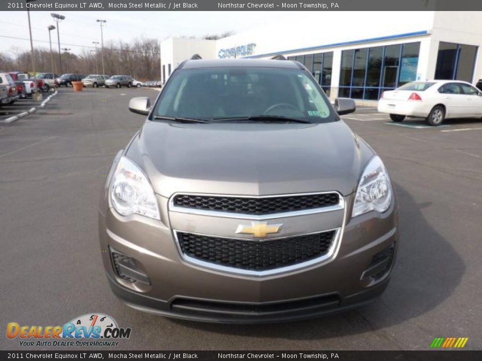 2011 Chevrolet Equinox LT AWD Mocha Steel Metallic / Jet Black Photo #2