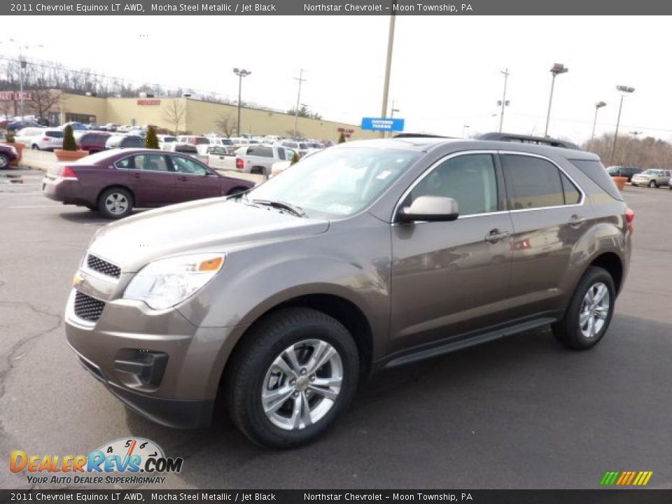 Mocha Steel Metallic 2011 Chevrolet Equinox LT AWD Photo #3