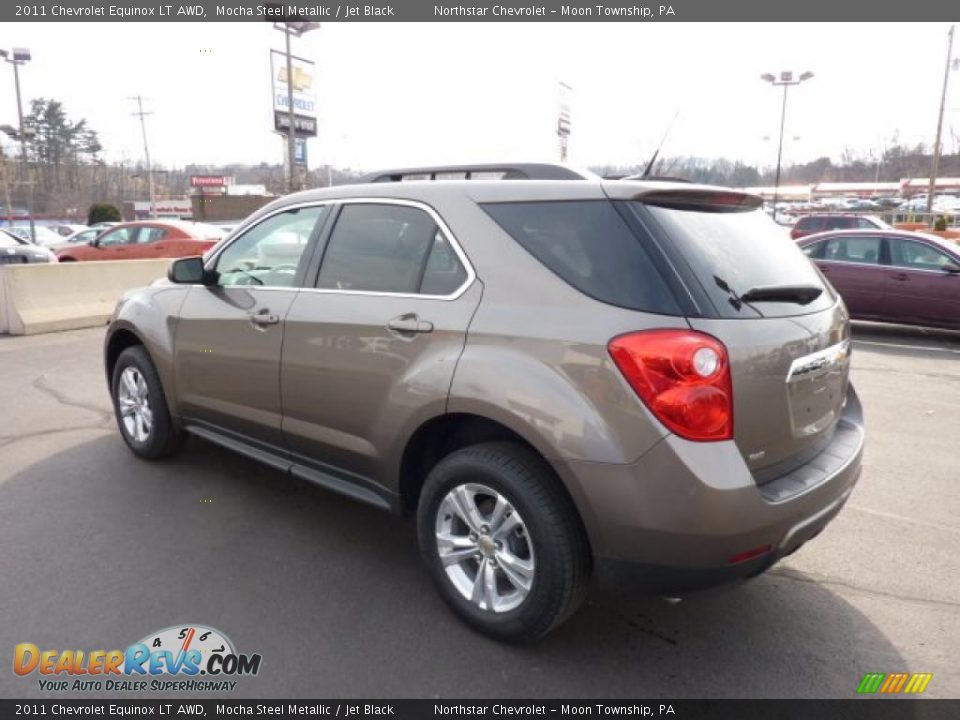 2011 Chevrolet Equinox LT AWD Mocha Steel Metallic / Jet Black Photo #5