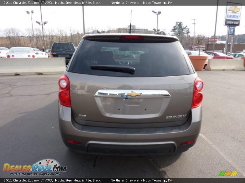 2011 Chevrolet Equinox LT AWD Mocha Steel Metallic / Jet Black Photo #6
