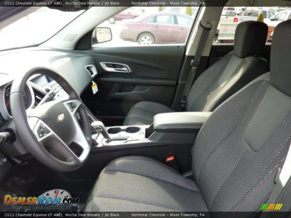 2011 Chevrolet Equinox LT AWD Mocha Steel Metallic / Jet Black Photo #7