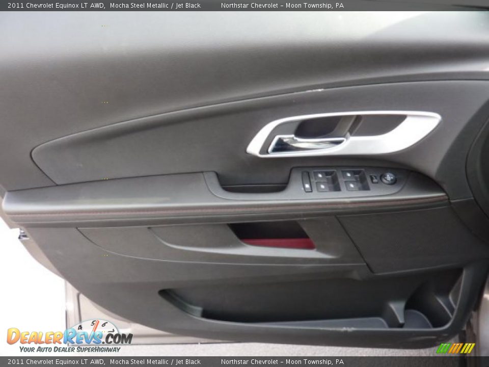 2011 Chevrolet Equinox LT AWD Mocha Steel Metallic / Jet Black Photo #14