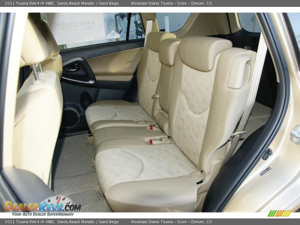 Sand Beige Interior - 2011 Toyota RAV4 I4 4WD Photo #6