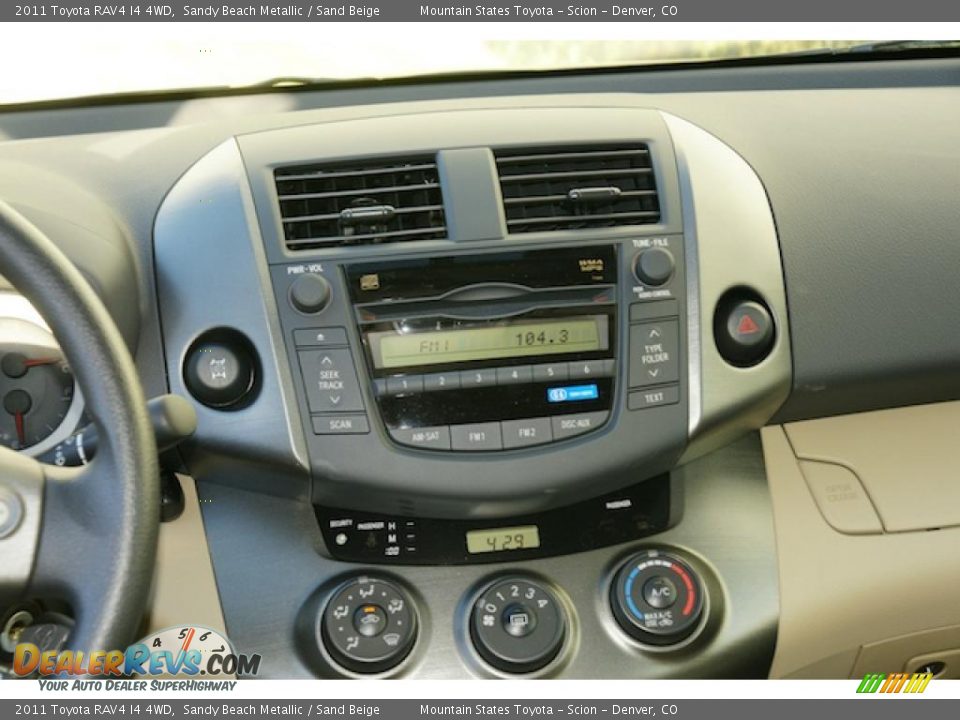 Controls of 2011 Toyota RAV4 I4 4WD Photo #8