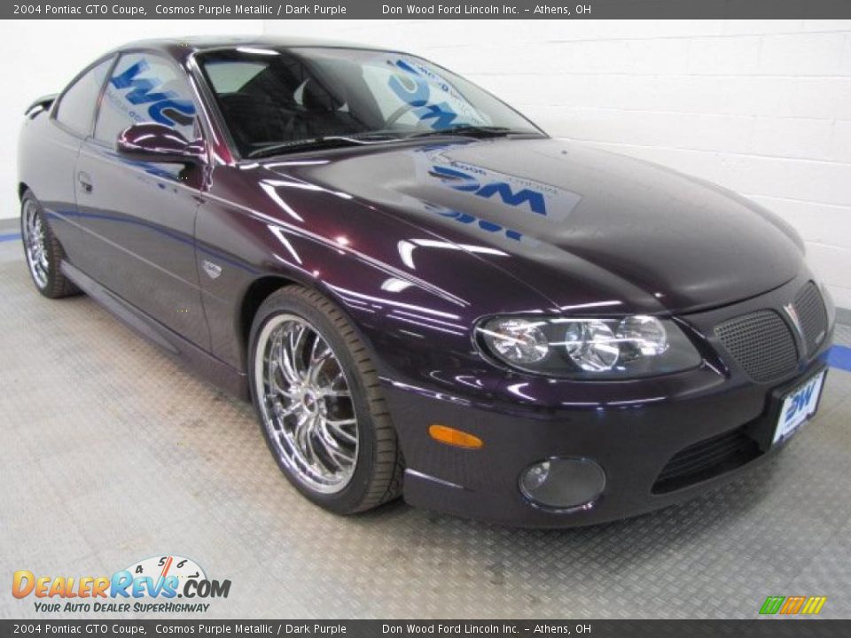 2004 Pontiac GTO Coupe Cosmos Purple Metallic / Dark Purple Photo #1