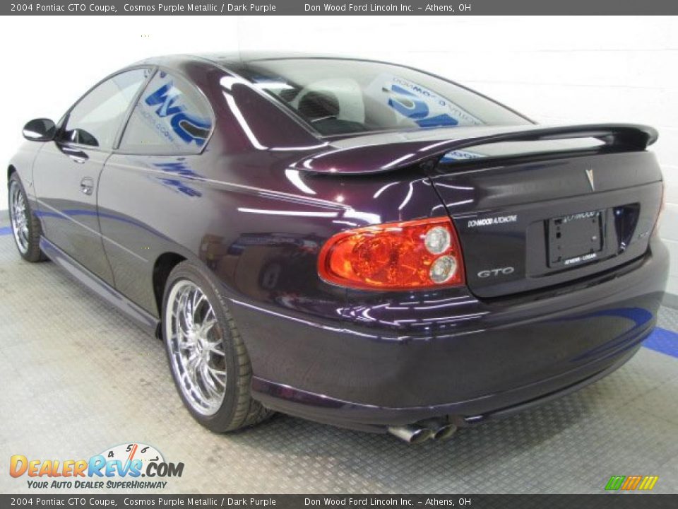 2004 Pontiac GTO Coupe Cosmos Purple Metallic / Dark Purple Photo #3