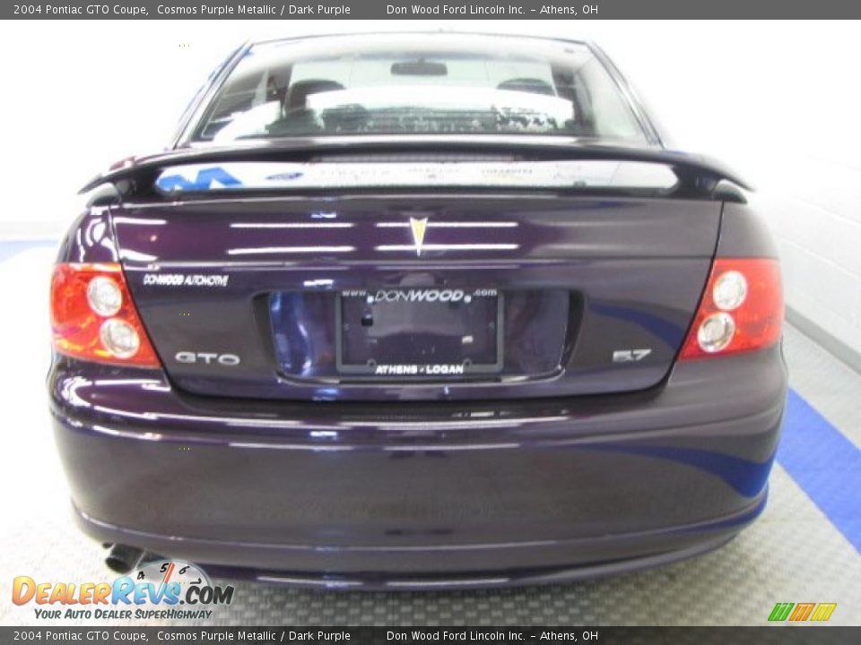 Cosmos Purple Metallic 2004 Pontiac GTO Coupe Photo #8