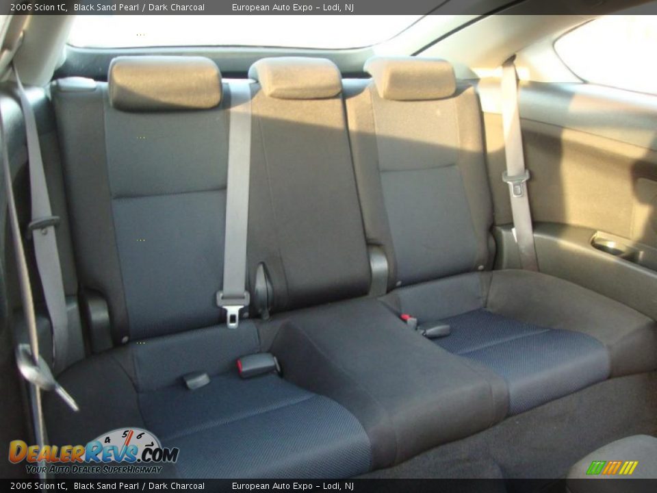2006 Scion tC Black Sand Pearl / Dark Charcoal Photo #14