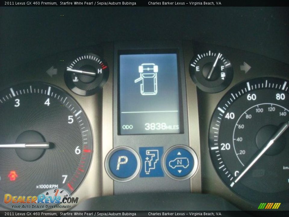 2011 Lexus GX 460 Premium Gauges Photo #20