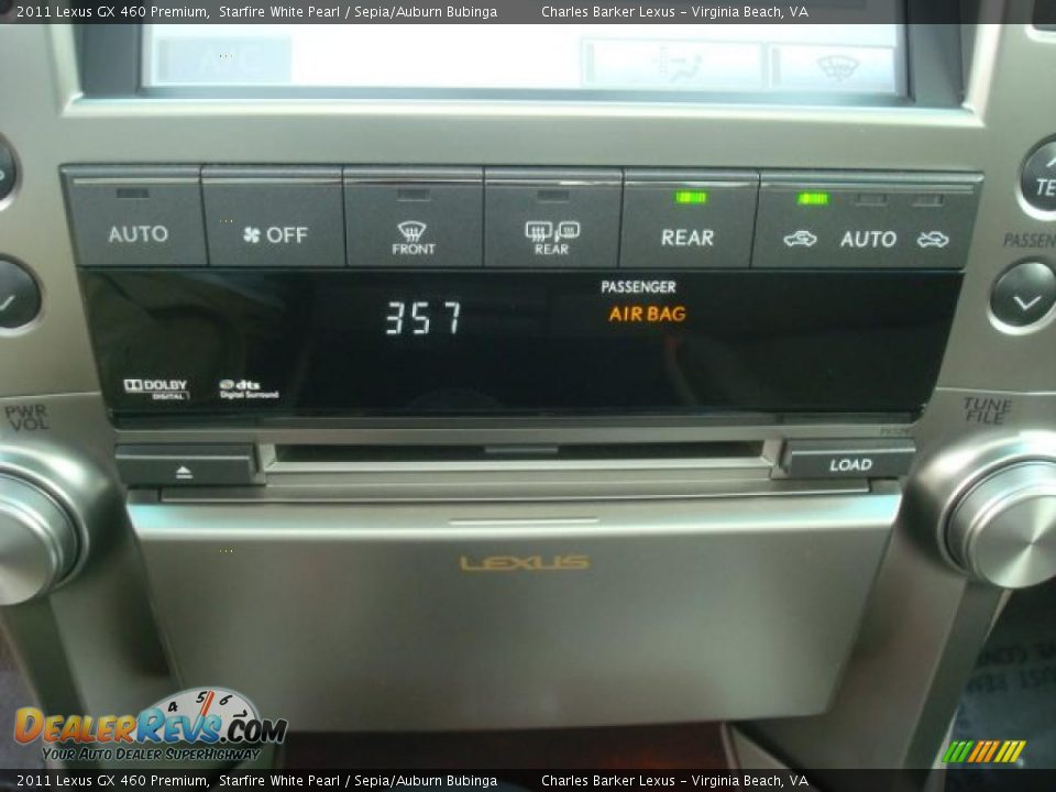 Controls of 2011 Lexus GX 460 Premium Photo #27