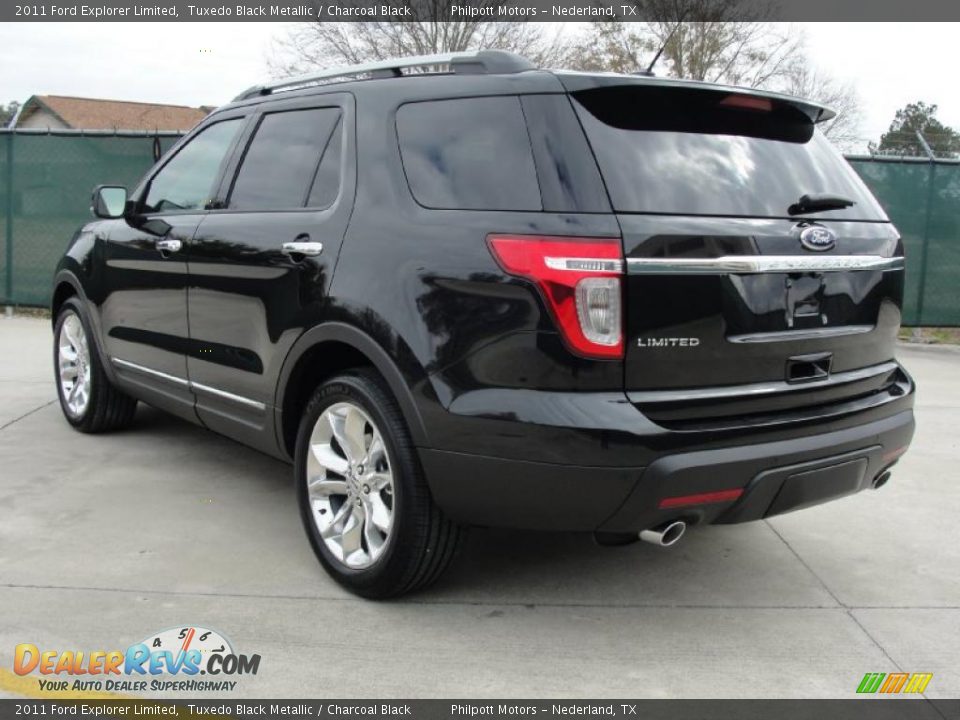 Tuxedo Black Metallic 2011 Ford Explorer Limited Photo #5