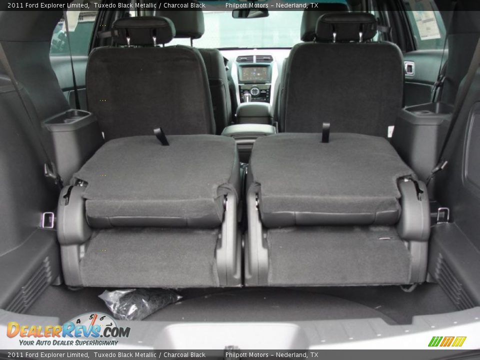 Charcoal Black Interior - 2011 Ford Explorer Limited Photo #21