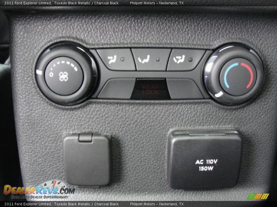 Controls of 2011 Ford Explorer Limited Photo #35