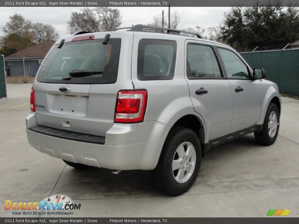 Ingot Silver Metallic 2011 Ford Escape XLS Photo #3