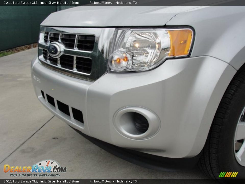 2011 Ford Escape XLS Ingot Silver Metallic / Stone Photo #10
