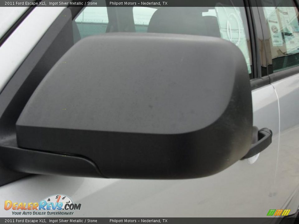 2011 Ford Escape XLS Ingot Silver Metallic / Stone Photo #12