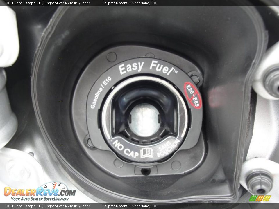 2011 Ford Escape XLS Ingot Silver Metallic / Stone Photo #14