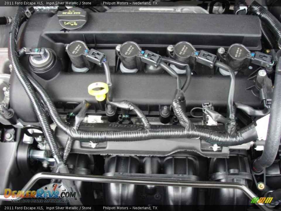 2011 Ford Escape XLS 2.5 Liter DOHC 16-Valve Duratec 4 Cylinder Engine Photo #16