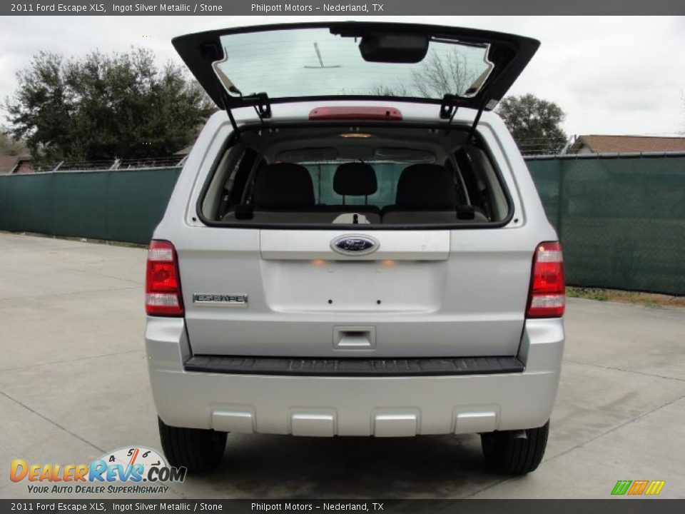 2011 Ford Escape XLS Ingot Silver Metallic / Stone Photo #18