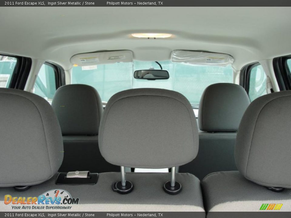 2011 Ford Escape XLS Ingot Silver Metallic / Stone Photo #21