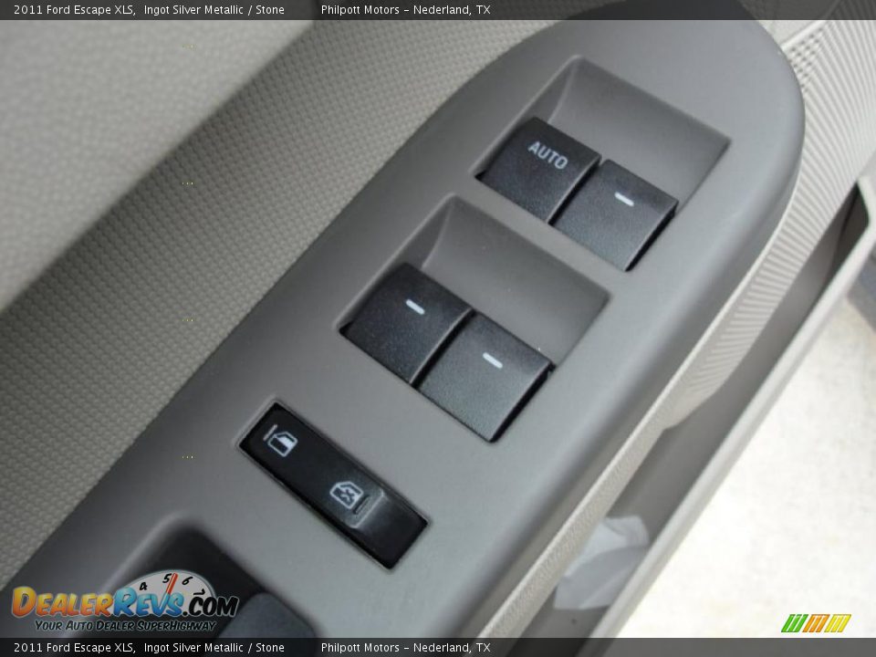 2011 Ford Escape XLS Ingot Silver Metallic / Stone Photo #25