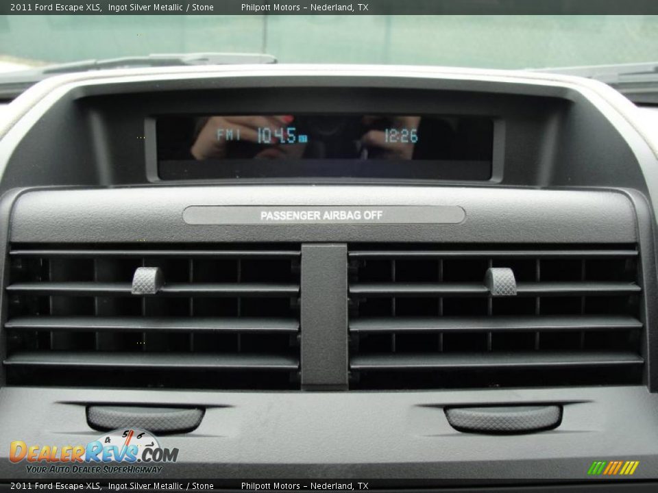 2011 Ford Escape XLS Ingot Silver Metallic / Stone Photo #30