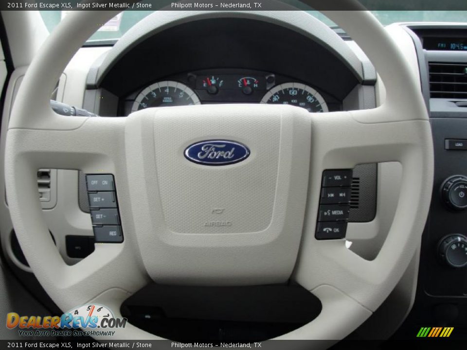 2011 Ford Escape XLS Steering Wheel Photo #36