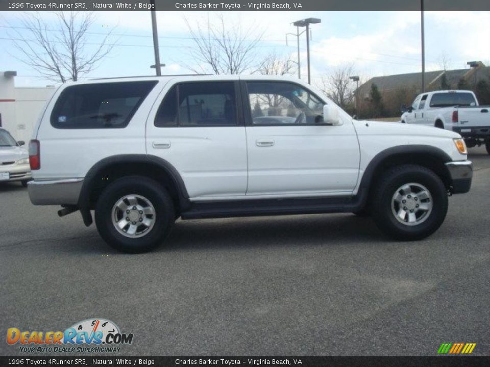 1996 Toyota 4Runner SR5 Natural White / Beige Photo #3