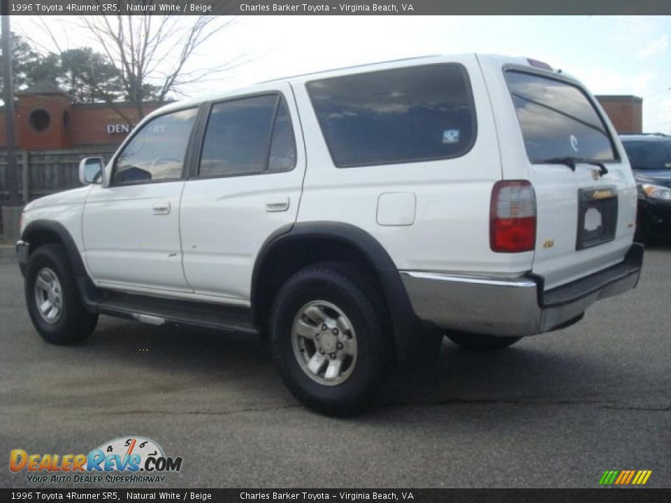 1996 Toyota 4Runner SR5 Natural White / Beige Photo #5