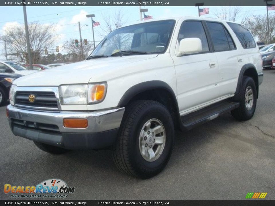 1996 Toyota 4Runner SR5 Natural White / Beige Photo #7