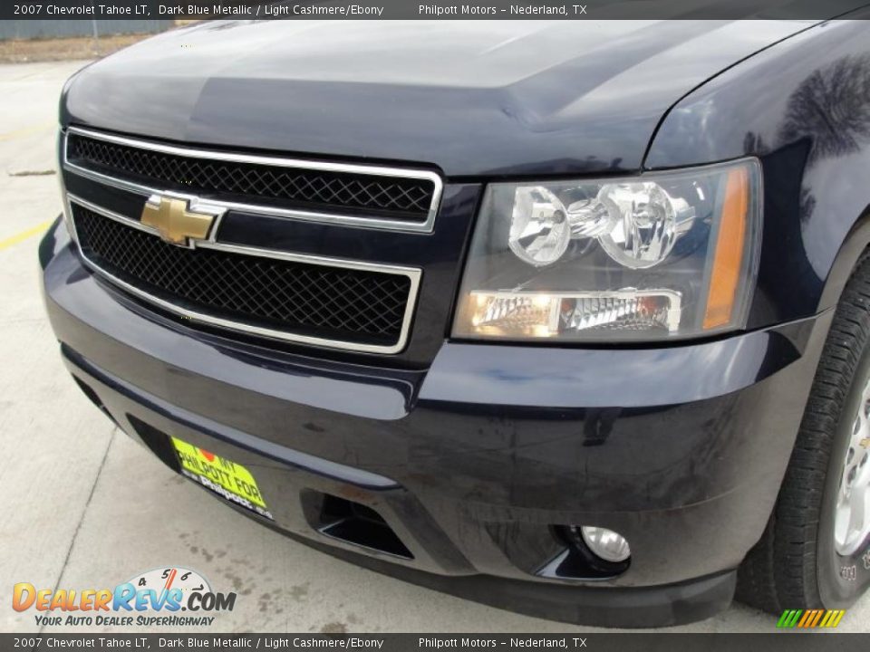 2007 Chevrolet Tahoe LT Dark Blue Metallic / Light Cashmere/Ebony Photo #11