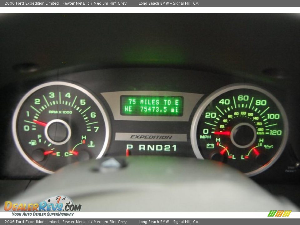 2006 Ford Expedition Limited Gauges Photo #30