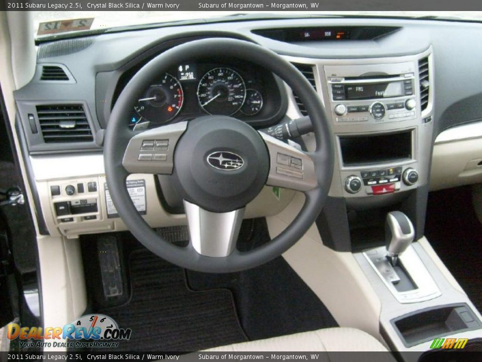 Dashboard of 2011 Subaru Legacy 2.5i Photo #5