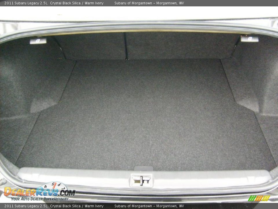 2011 Subaru Legacy 2.5i Trunk Photo #15