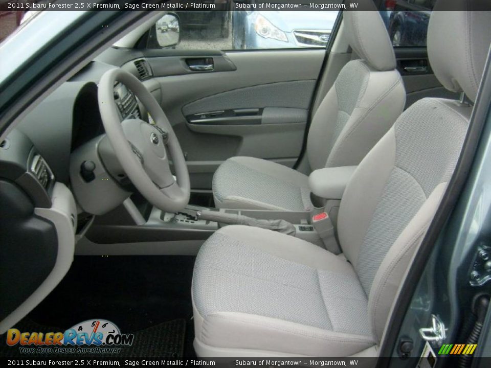Platinum Interior - 2011 Subaru Forester 2.5 X Premium Photo #3