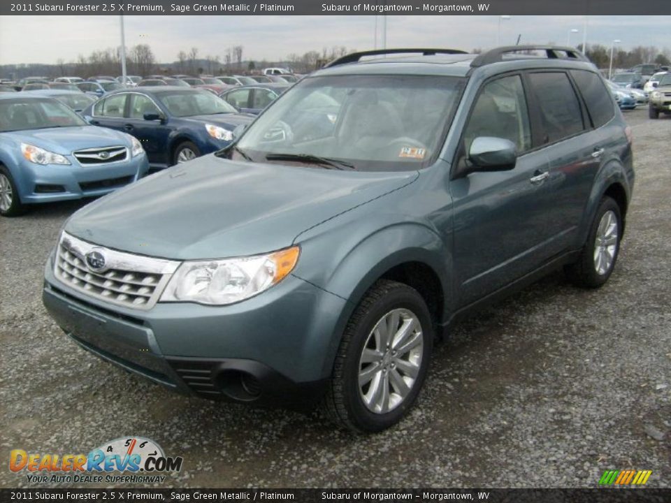 Front 3/4 View of 2011 Subaru Forester 2.5 X Premium Photo #7