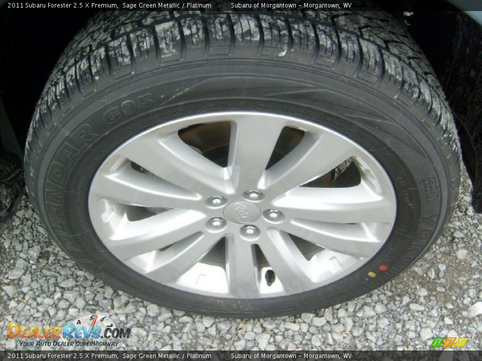 2011 Subaru Forester 2.5 X Premium Wheel Photo #12