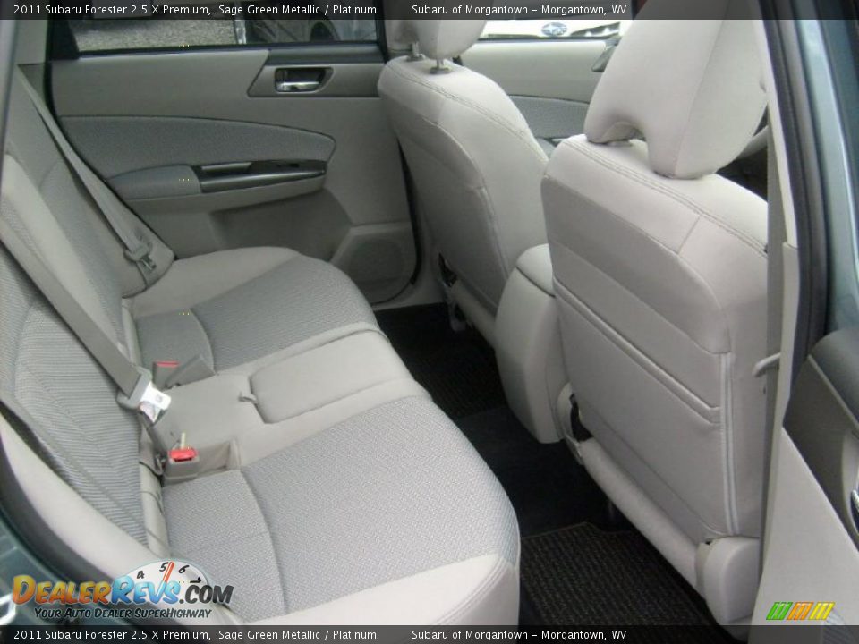 Platinum Interior - 2011 Subaru Forester 2.5 X Premium Photo #17