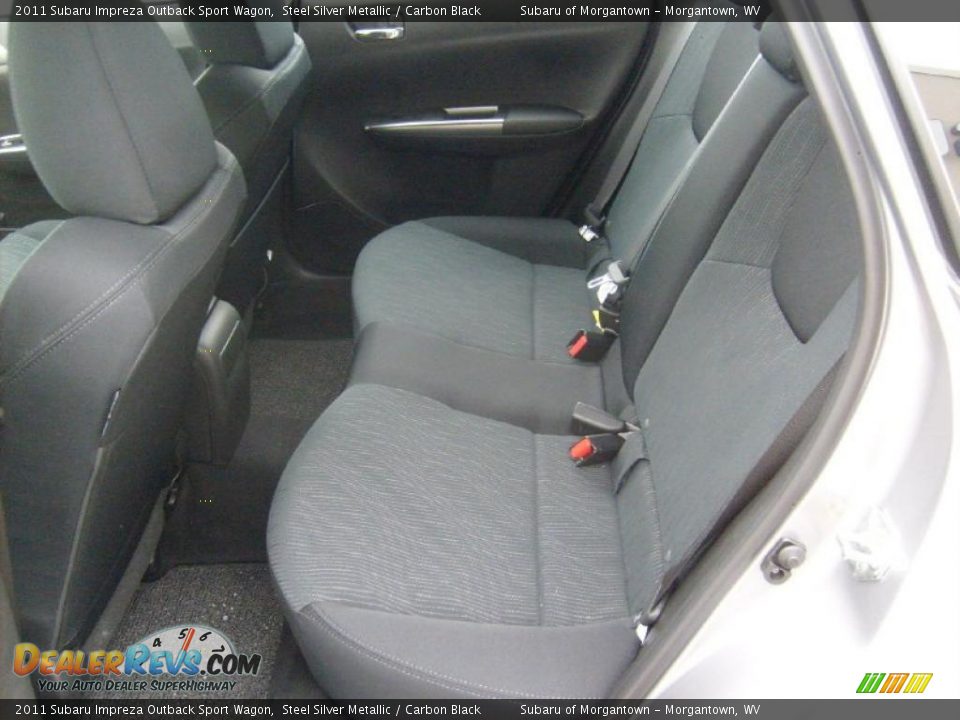 Carbon Black Interior - 2011 Subaru Impreza Outback Sport Wagon Photo #4