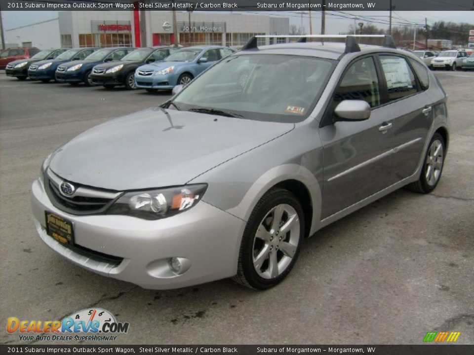 Front 3/4 View of 2011 Subaru Impreza Outback Sport Wagon Photo #7
