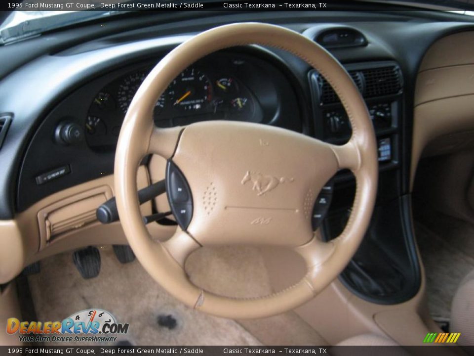 1995 Ford Mustang GT Coupe Steering Wheel Photo #10