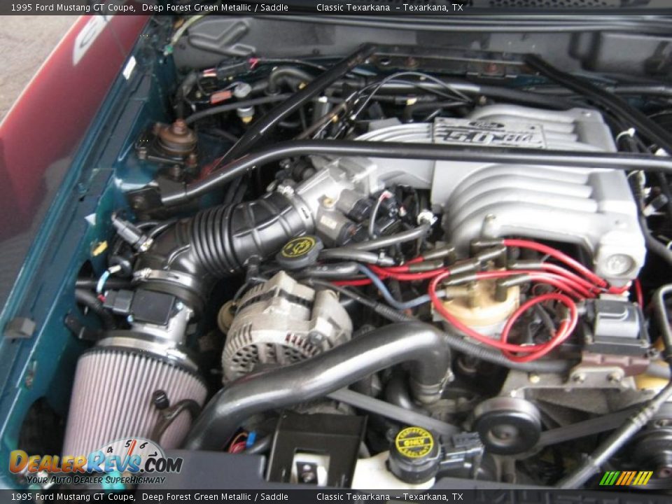 1995 Ford Mustang GT Coupe 5.0 Liter OHV 16-Valve V8 Engine Photo #21