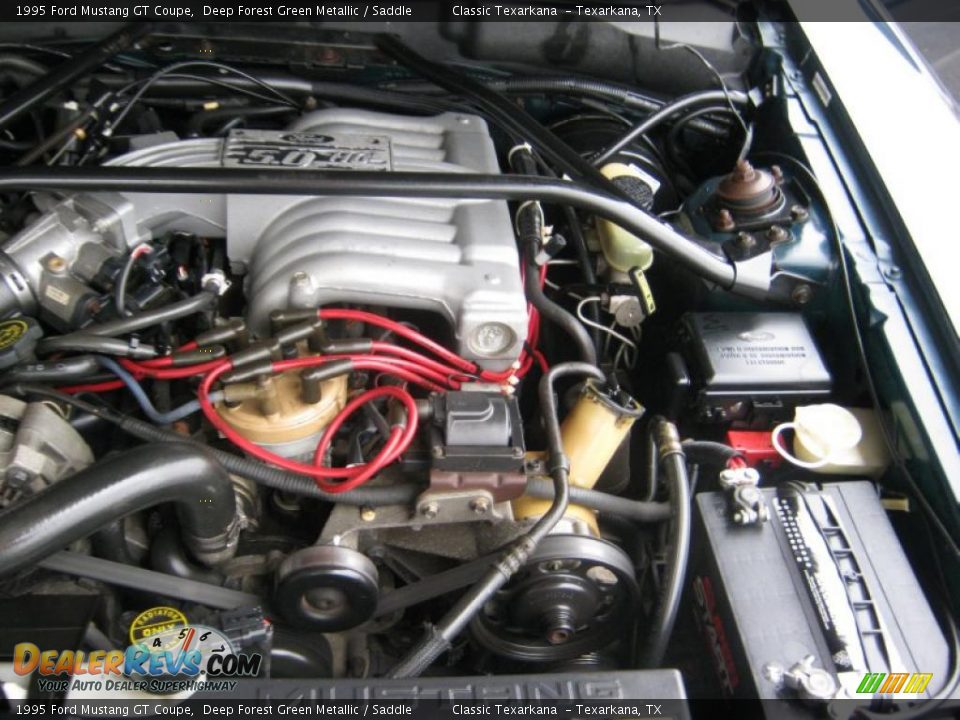 1995 Ford Mustang GT Coupe 5.0 Liter OHV 16-Valve V8 Engine Photo #22