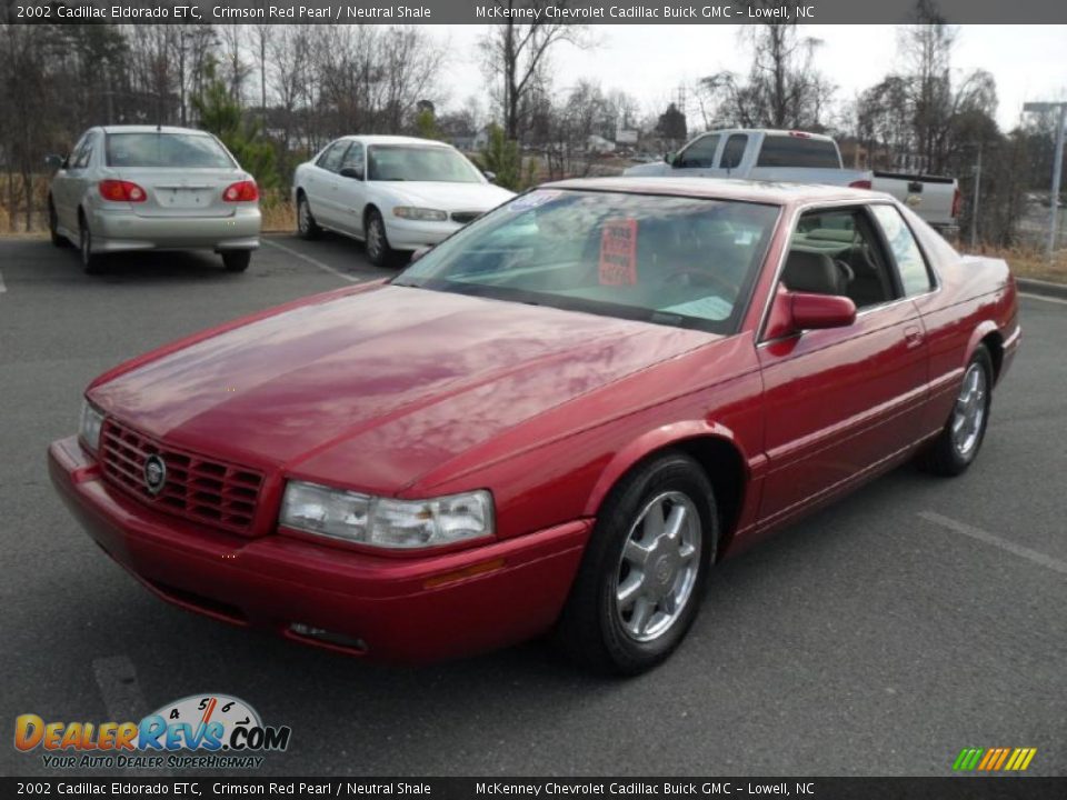 2002 Cadillac Eldorado ETC Crimson Red Pearl / Neutral Shale Photo #1