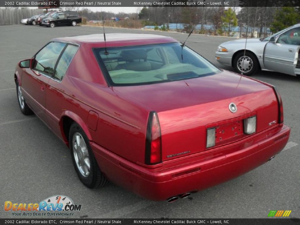 Crimson Red Pearl 2002 Cadillac Eldorado ETC Photo #3