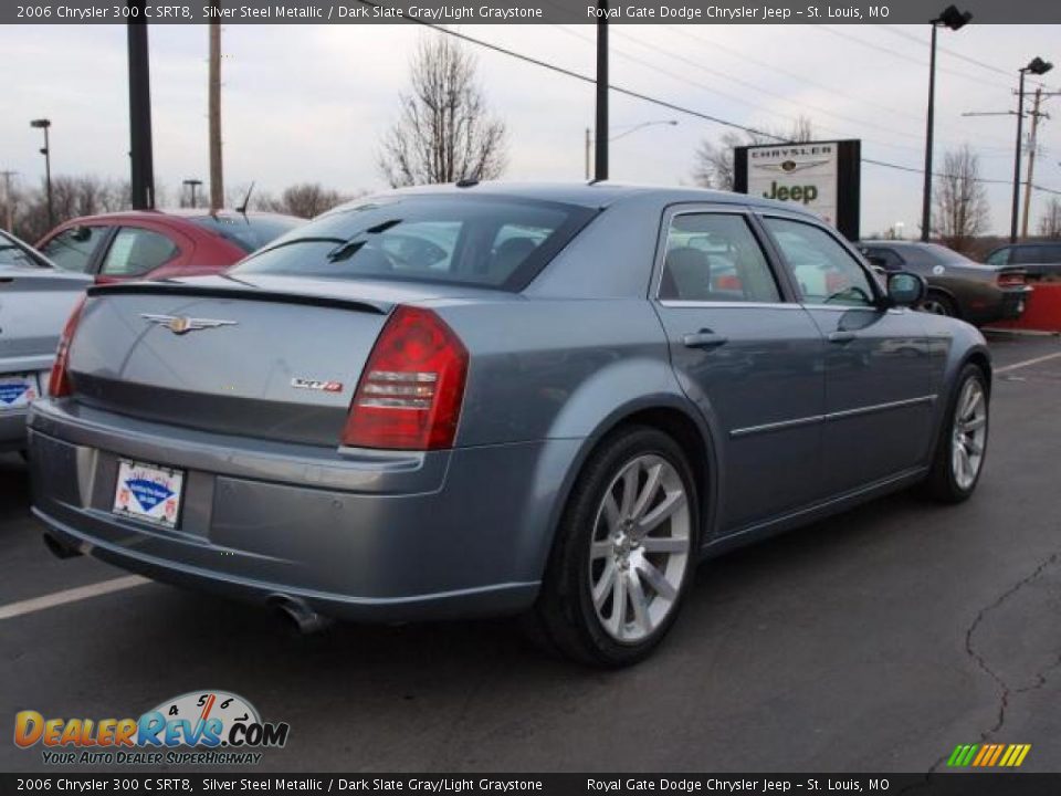 2006 Chrysler 300 C SRT8 Silver Steel Metallic / Dark Slate Gray/Light Graystone Photo #3