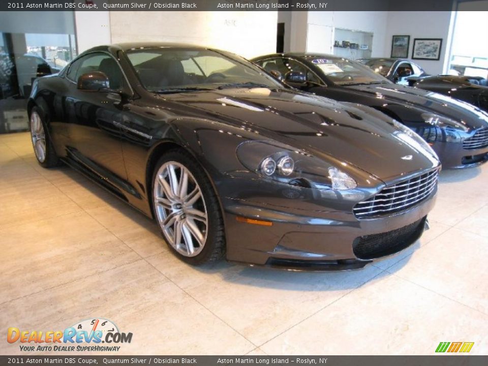 2011 Aston Martin DBS Coupe Quantum Silver / Obsidian Black Photo #1